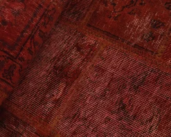 Vintage Patchwork orientalisk matta 75 x 203 cm