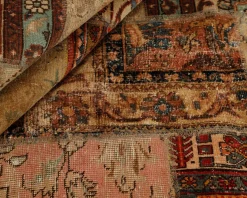 Vintage Patchwork orientalisk matta 246 x 355 cm