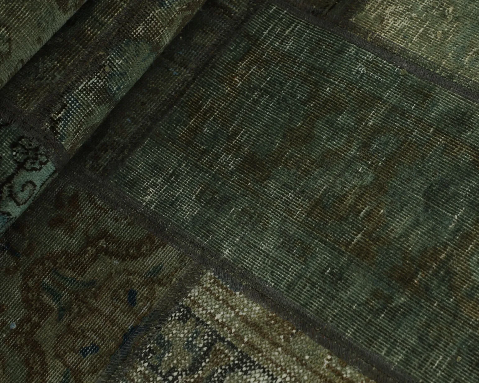 Vintage Patchwork orientalisk matta 85 x 409 cm