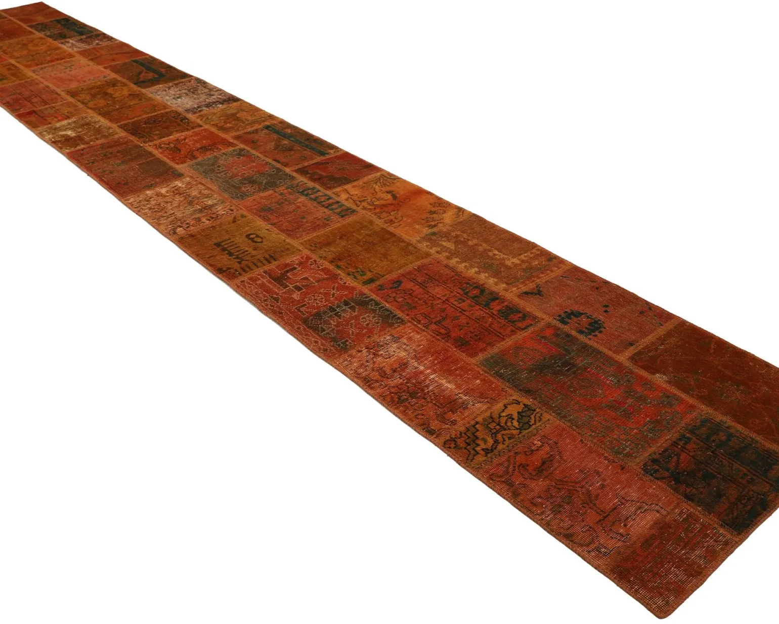 Vintage Patchwork orientalisk matta 83 x 502 cm