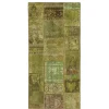 Vintage Patchwork orientalisk matta 75 x 154 cm