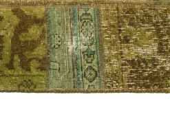Vintage Patchwork orientalisk matta 75 x 155 cm