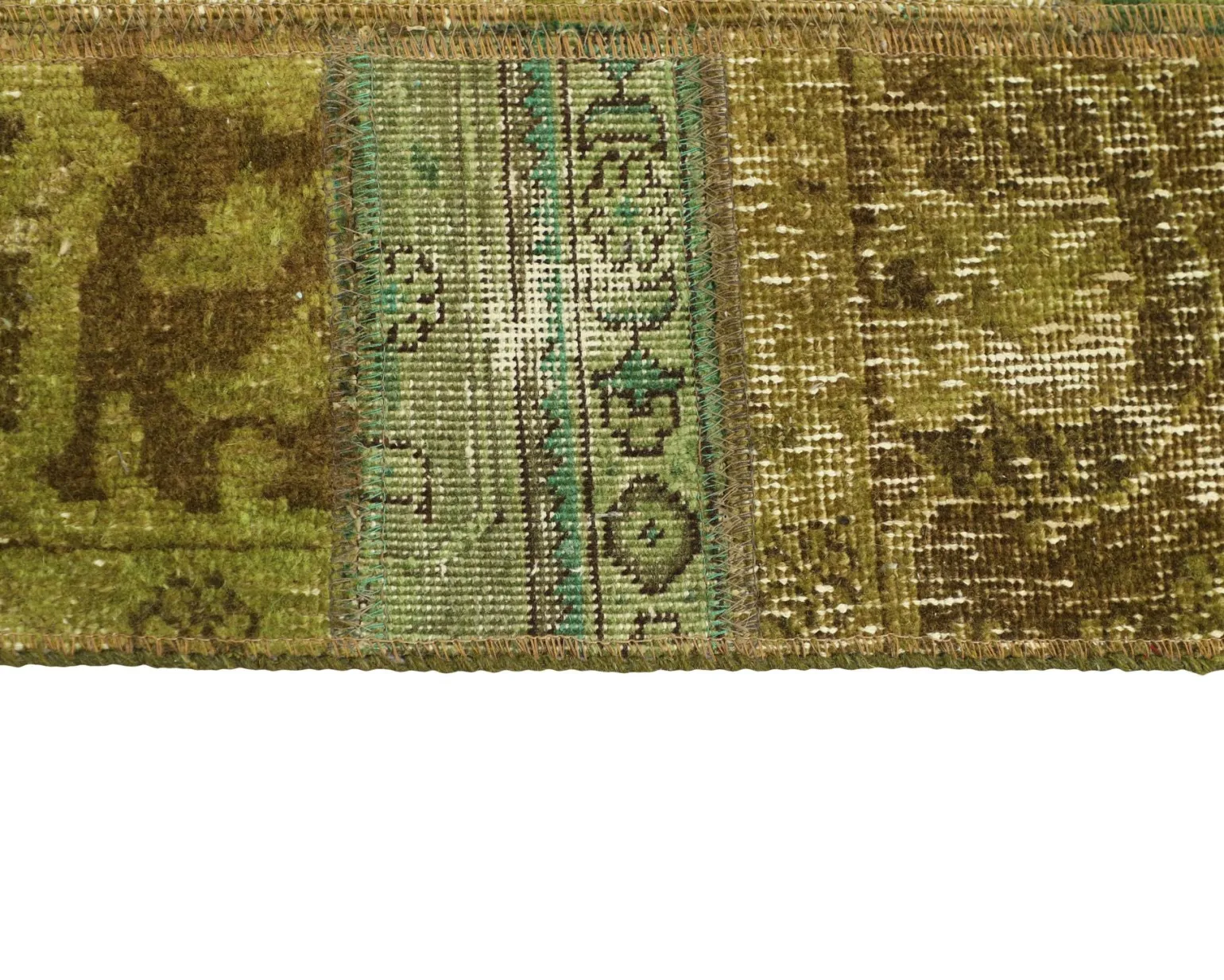Vintage Patchwork orientalisk matta 75 x 155 cm