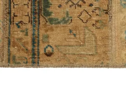 Vintage Patchwork orientalisk matta 74 x 153 cm