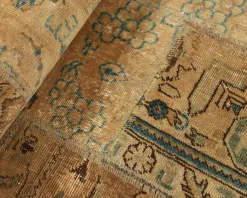 Vintage Patchwork orientalisk matta 75 x 156 cm