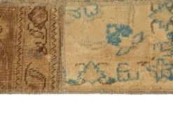 Vintage Patchwork orientalisk matta 75 x 156 cm