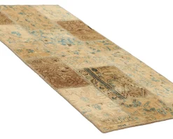 Vintage Patchwork orientalisk matta 75 x 156 cm
