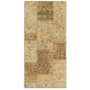 Vintage Patchwork orientalisk matta 74 x 154 cm