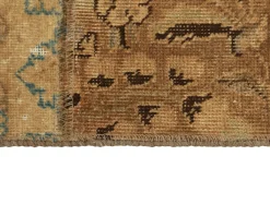 Vintage Patchwork orientalisk matta 74 x 154 cm