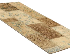 Vintage Patchwork orientalisk matta 74 x 154 cm