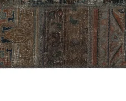 Vintage Patchwork orientalisk matta 75 x 155 cm
