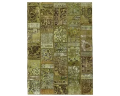 Vintage Patchwork orientalisk matta 143 x 200 cm