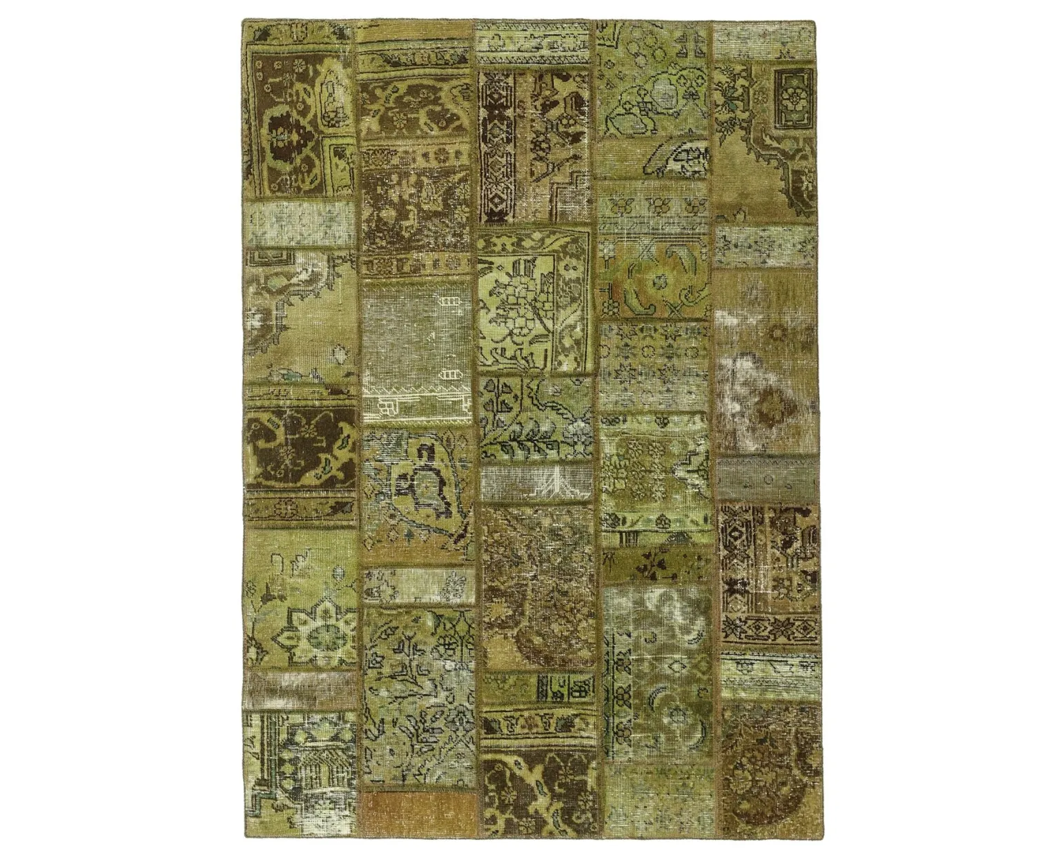 Vintage Patchwork orientalisk matta 143 x 200 cm