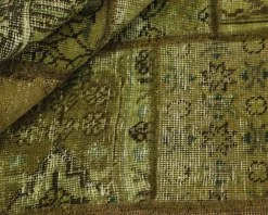 Vintage Patchwork orientalisk matta 143 x 200 cm