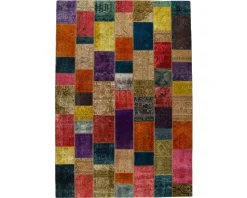 Vintage Patchwork orientalisk matta 249 x 359 cm