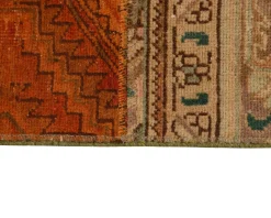 Vintage Patchwork orientalisk matta 249 x 359 cm