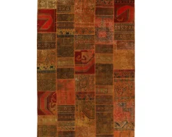 Vintage Patchwork orientalisk matta 205 x 304 cm