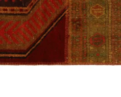 Vintage Patchwork orientalisk matta 205 x 304 cm