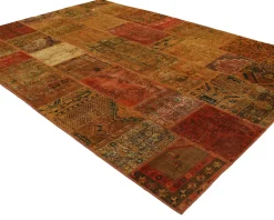 Vintage Patchwork orientalisk matta 205 x 307 cm
