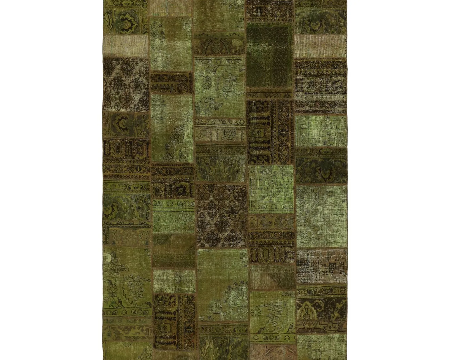 Vintage Patchwork orientalisk matta 206 x 308 cm