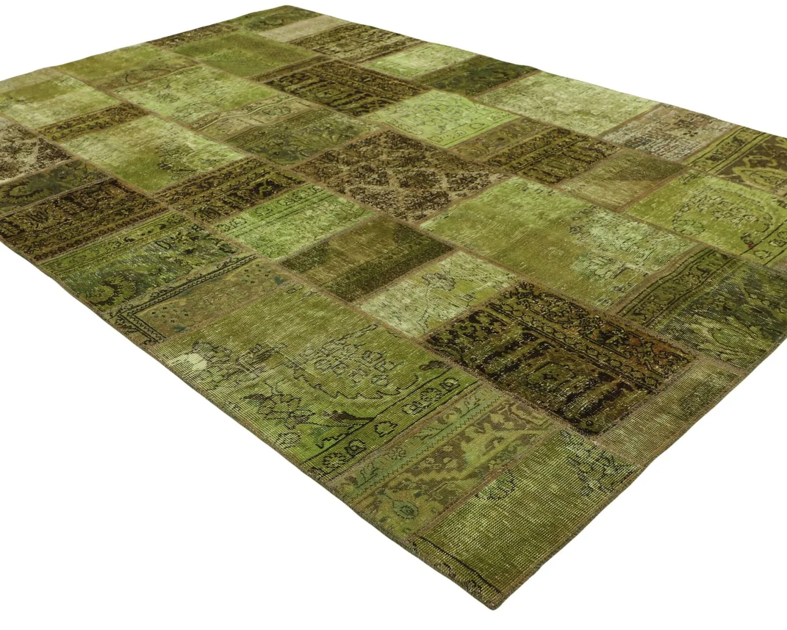 Vintage Patchwork orientalisk matta 206 x 308 cm