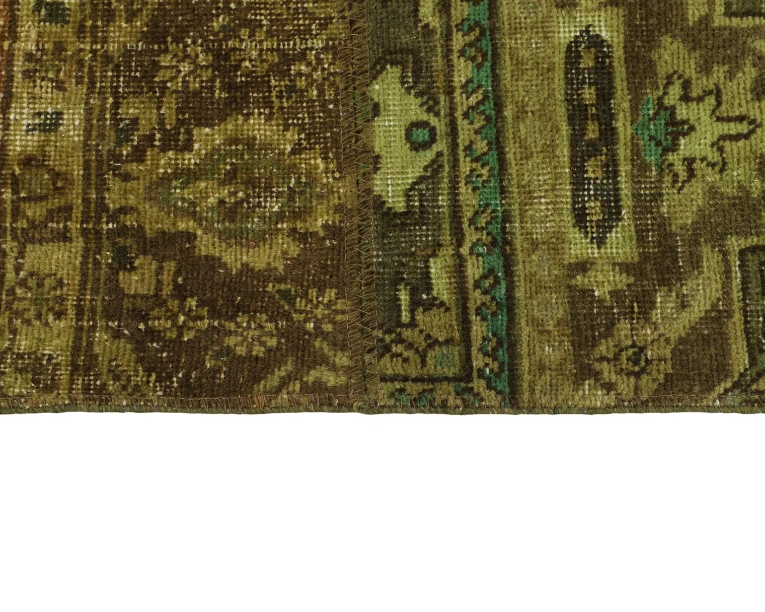 Vintage Patchwork orientalisk matta 207 x 309 cm