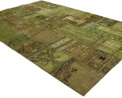 Vintage Patchwork orientalisk matta 207 x 309 cm