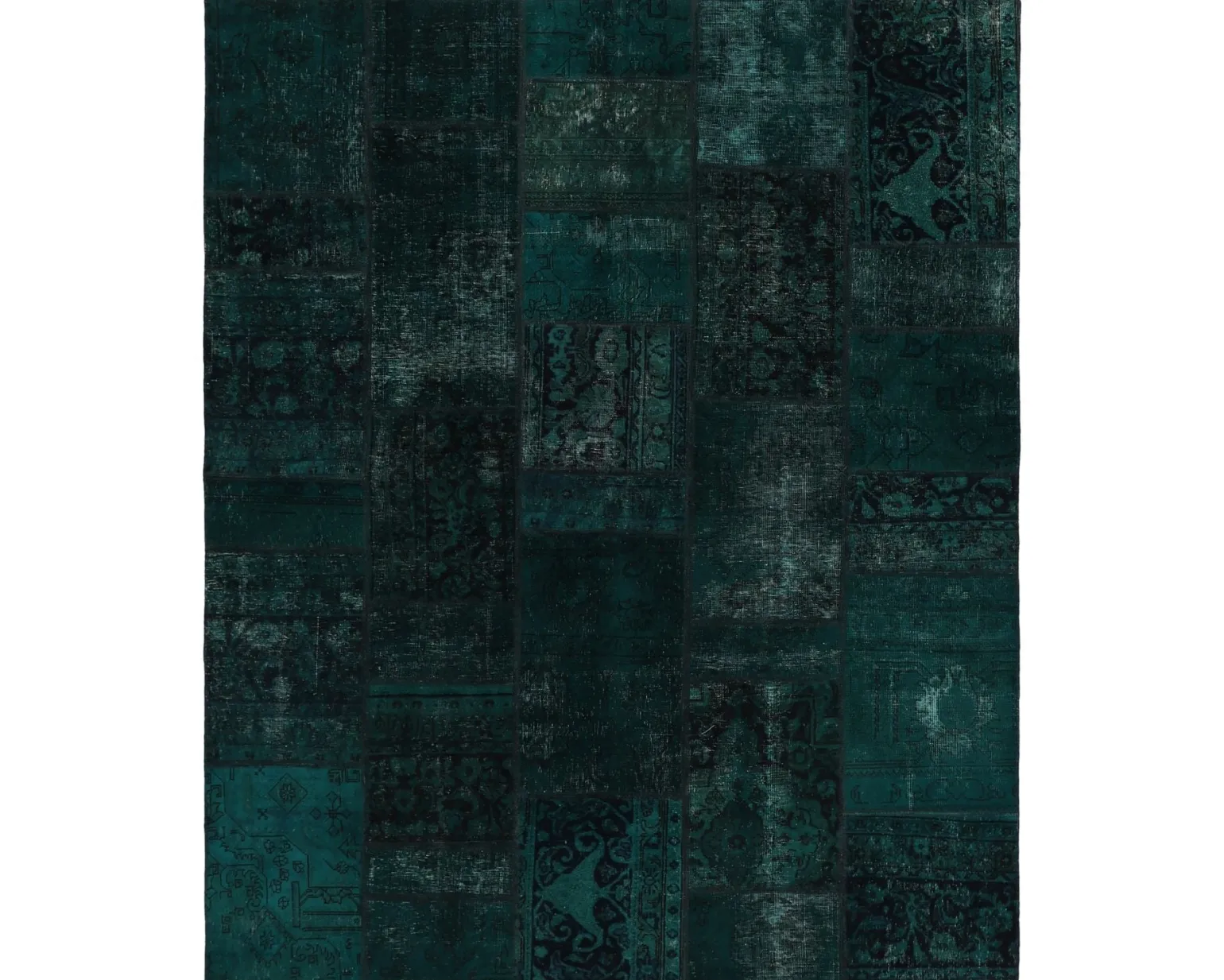Vintage Patchwork orientalisk matta 208 x 252 cm