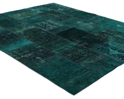 Vintage Patchwork orientalisk matta 208 x 252 cm