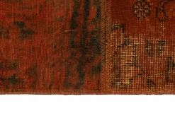 Vintage Patchwork orientalisk matta 203 x 248 cm