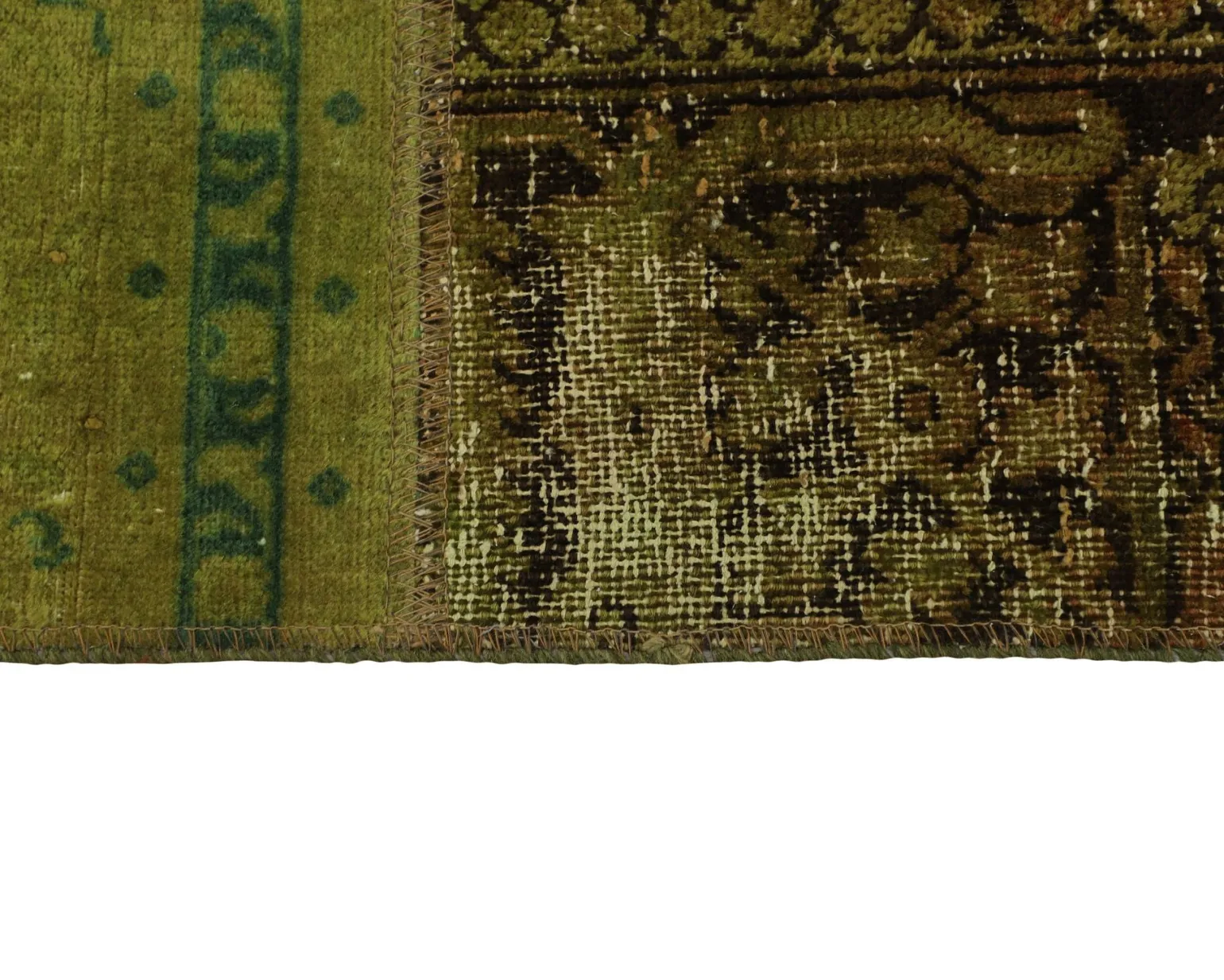 Vintage Patchwork orientalisk matta 251 x 300 cm