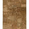 Vintage Patchwork orientalisk matta 208 x 257 cm