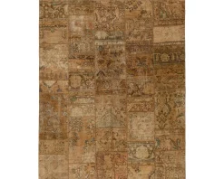 Vintage Patchwork orientalisk matta 208 x 257 cm