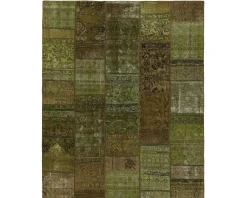 Vintage Patchwork orientalisk matta 207 x 253 cm