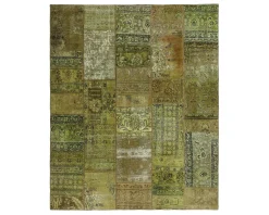 Vintage Patchwork orientalisk matta 207 x 252 cm