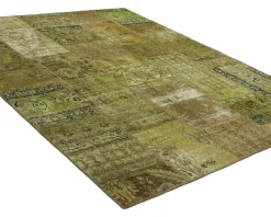 Vintage Patchwork orientalisk matta 207 x 252 cm