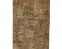 Vintage Patchwork orientalisk matta 253 x 358 cm