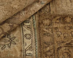 Vintage Patchwork orientalisk matta 253 x 358 cm