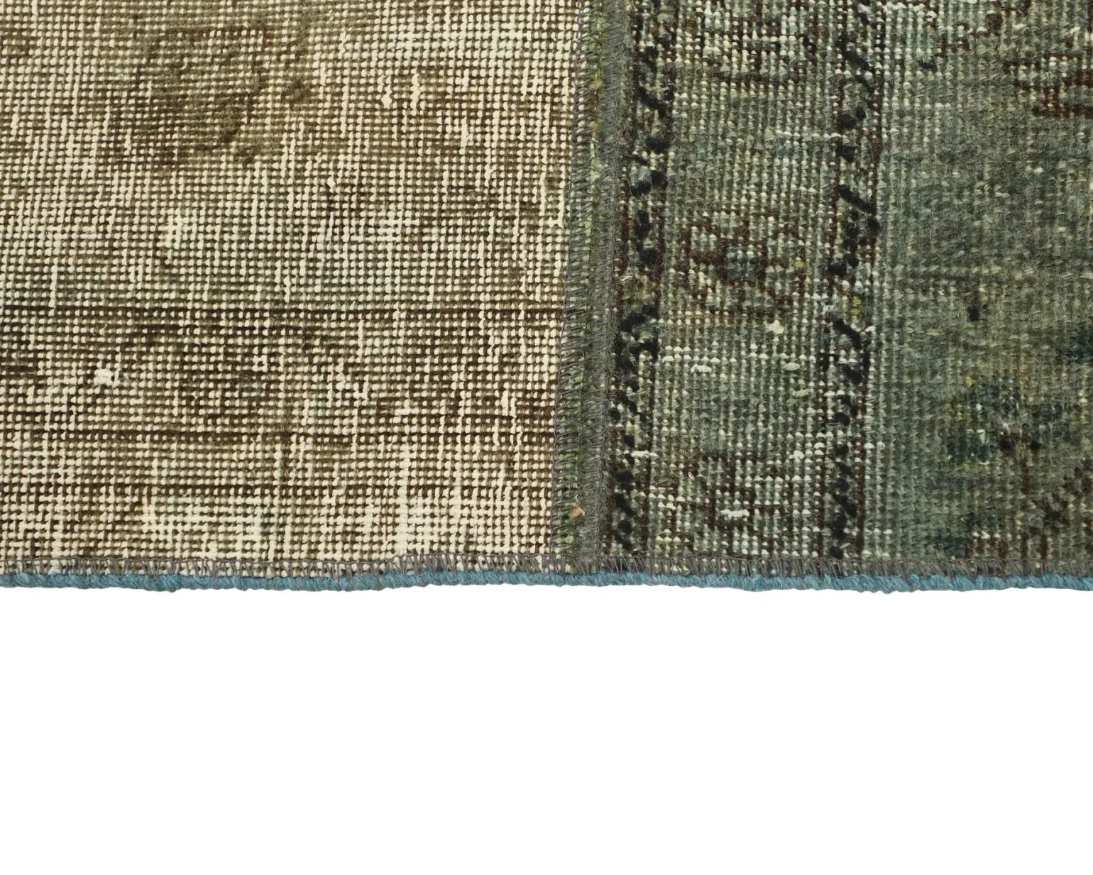 Vintage Patchwork orientalisk matta 205 x 252 cm