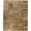 Vintage Patchwork orientalisk matta 205 x 252 cm