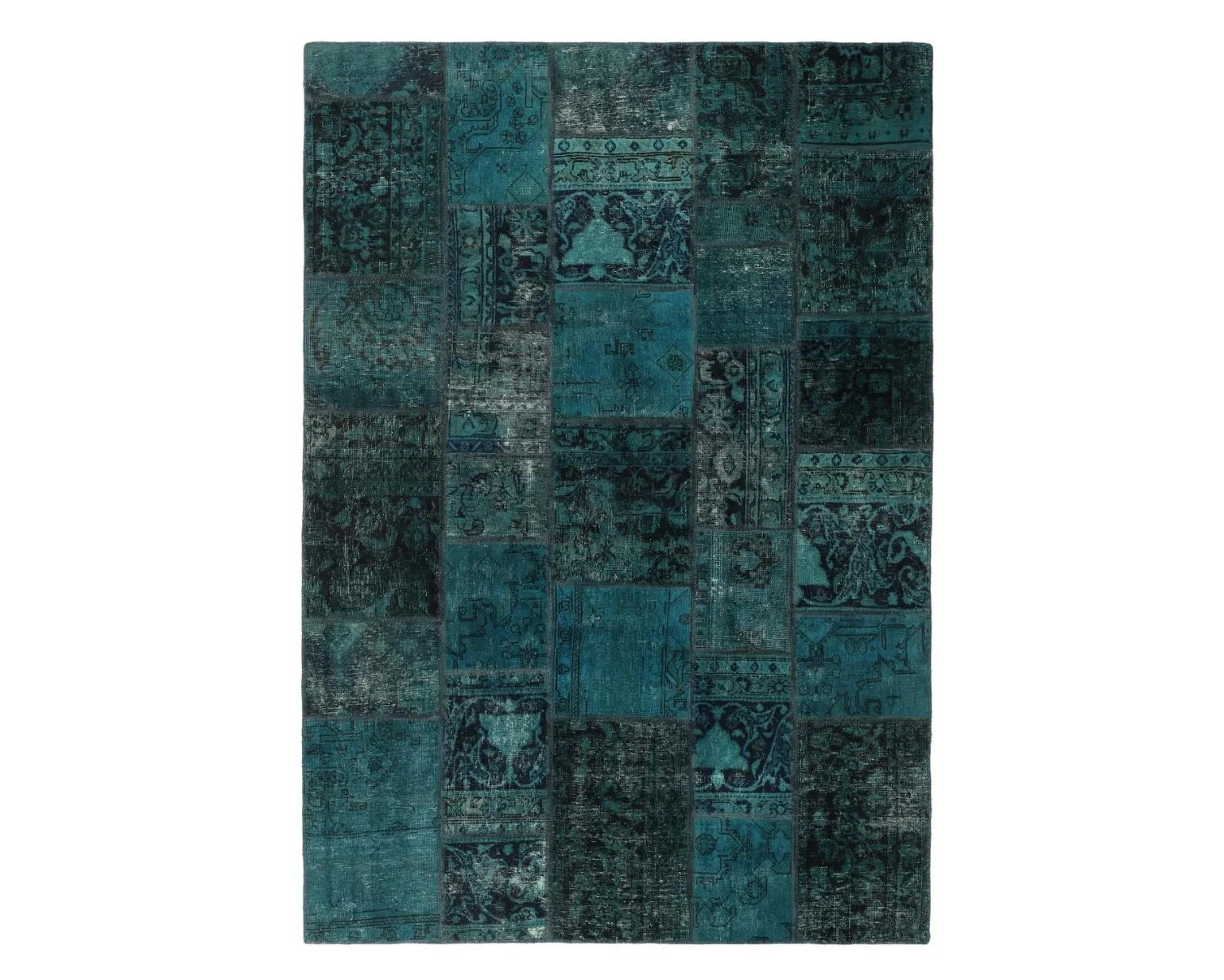 Vintage Patchwork orientalisk matta 172 x 245 cm