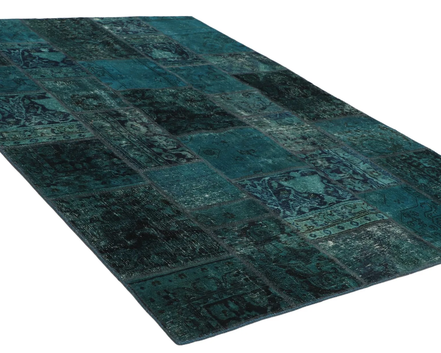 Vintage Patchwork orientalisk matta 172 x 245 cm