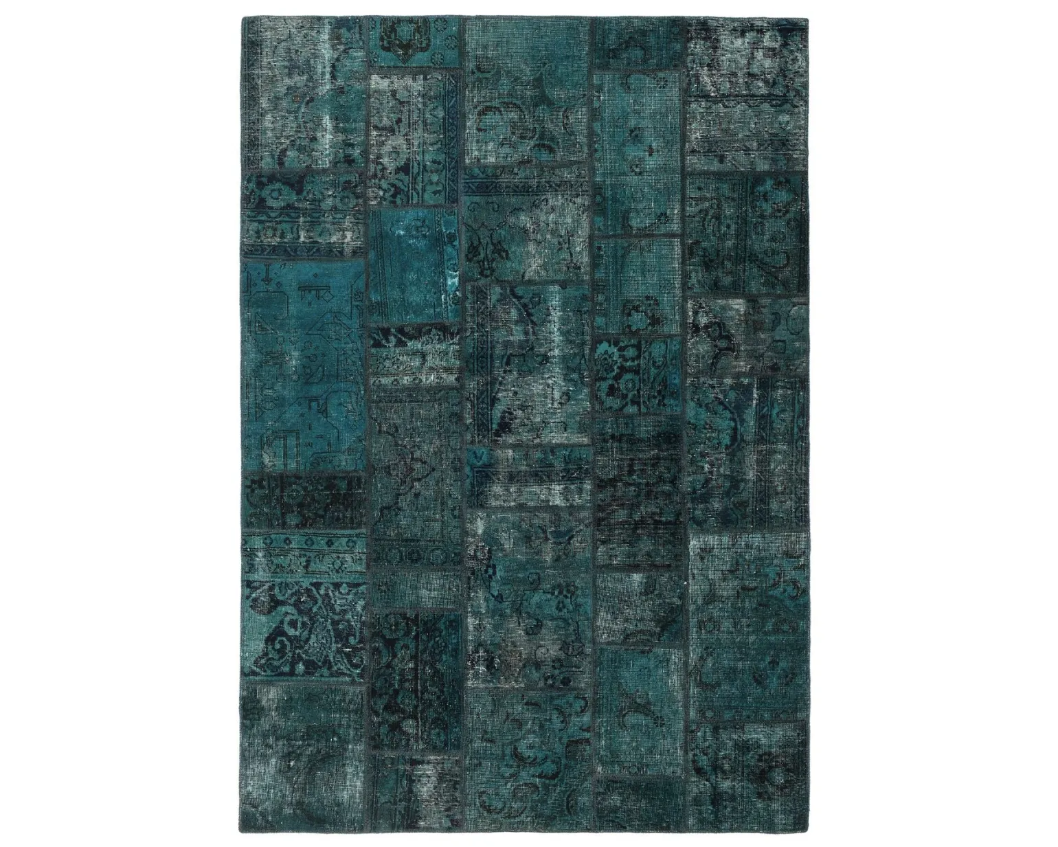 Vintage Patchwork orientalisk matta 172 x 246 cm
