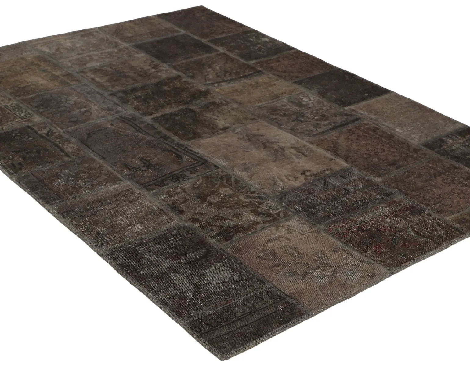 Vintage Patchwork orientalisk matta 147 x 199 cm