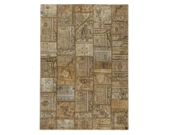 Vintage Patchwork orientalisk matta 144 x 202 cm
