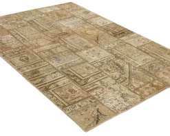 Vintage Patchwork orientalisk matta 144 x 202 cm