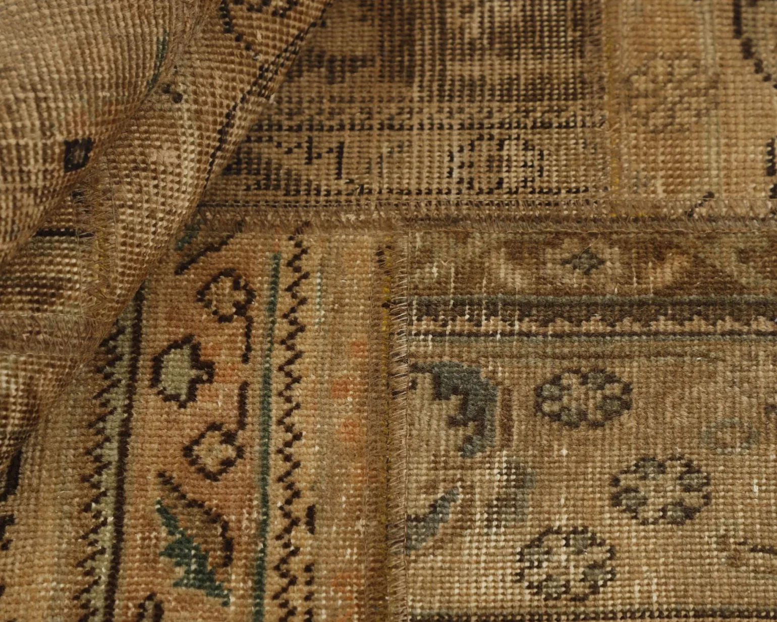 Vintage Patchwork orientalisk matta 145 x 205 cm