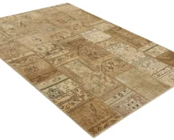 Vintage Patchwork orientalisk matta 145 x 205 cm