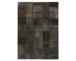 Vintage Patchwork orientalisk matta 174 x 243 cm