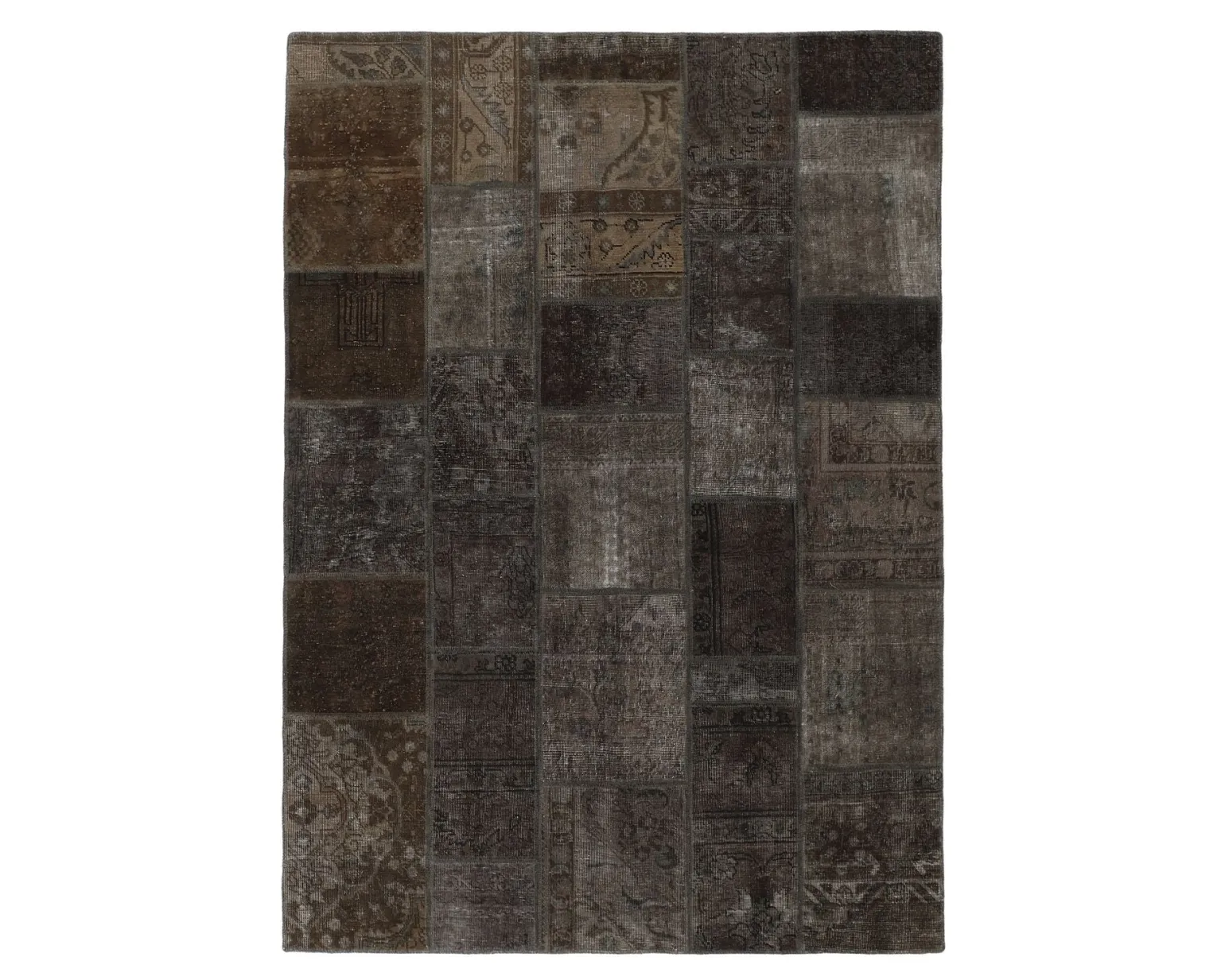 Vintage Patchwork orientalisk matta 174 x 243 cm